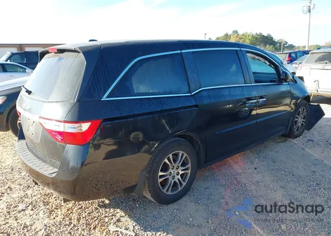 2011 Honda Odyssey Ex-L from USA, damaged, VIN 5FNRL5H69BB035452